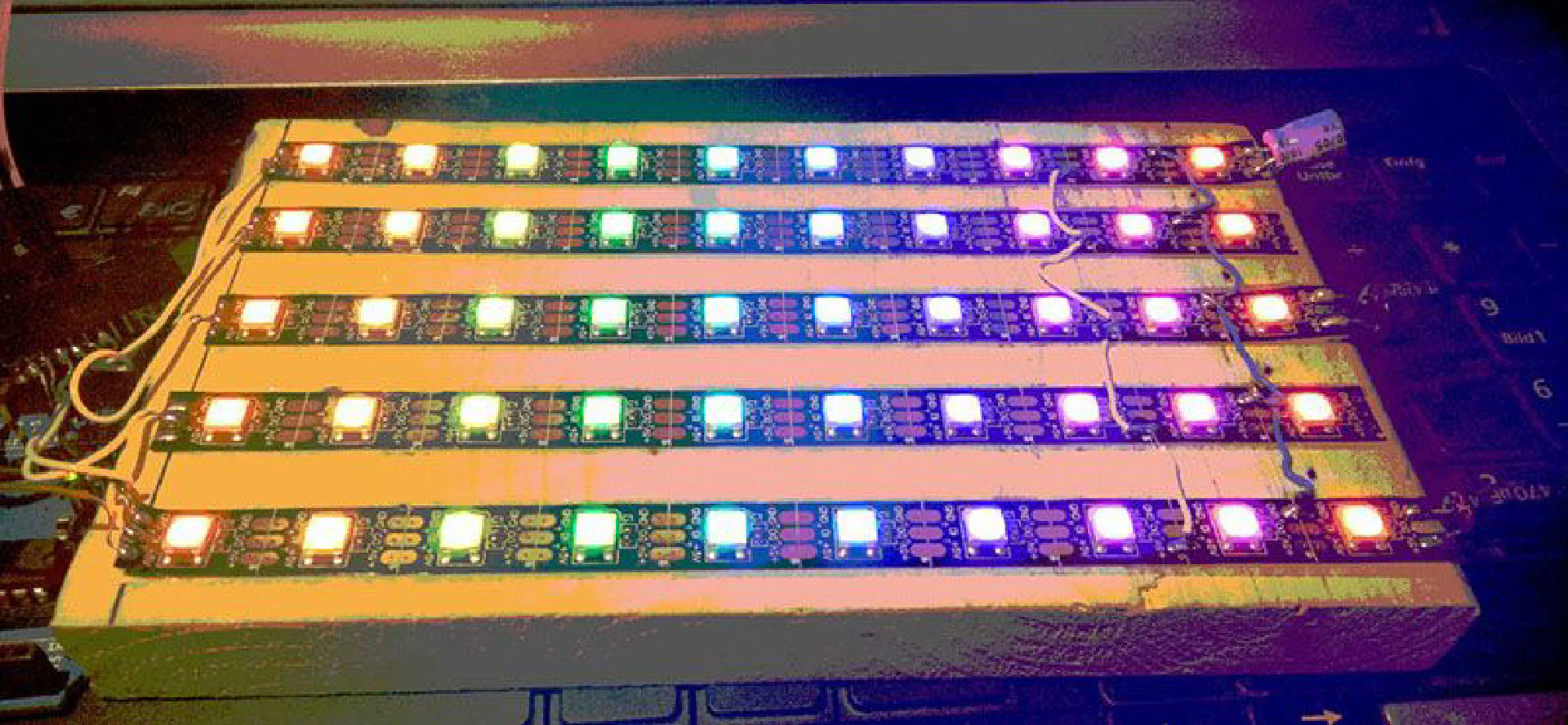 Project AUSY — Sound Reactive LED Party Lights